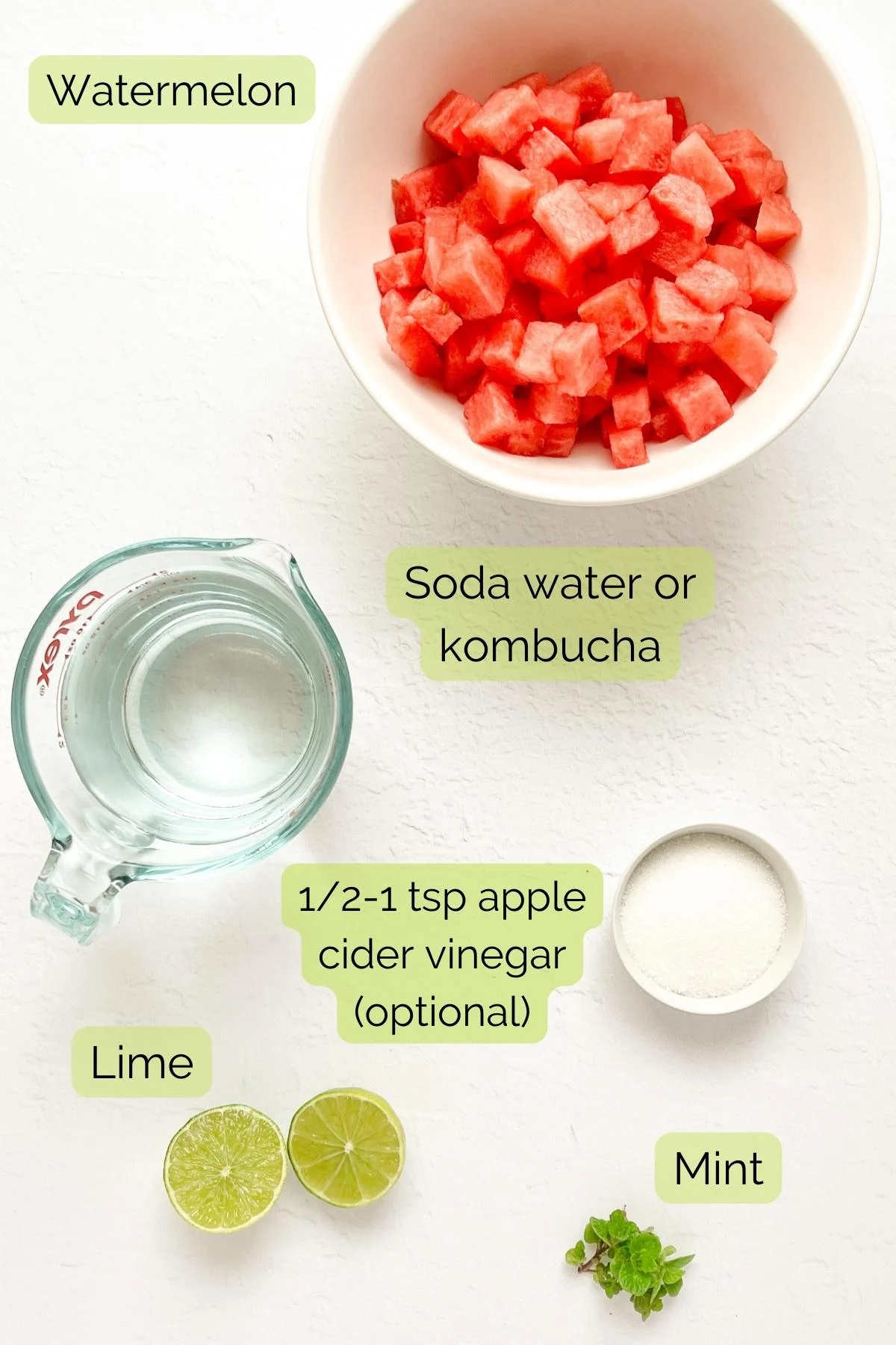 Watermelon mocktails are pretty, pink and naturally sweet.